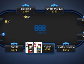 888 Poker screenshot